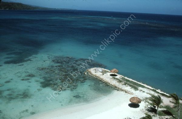 Private Beach if Intercontinental Hotel, Ocho Rios